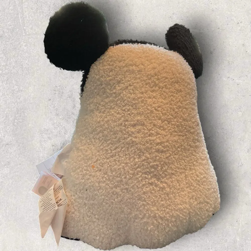 Disney Mickey Mouse Ghost Halloween Sherpa Plush Pillow NWT